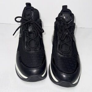 Black Michael knors Logo Sneakers